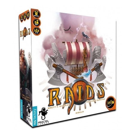 Juego de mesa raids vikingos pegi 10