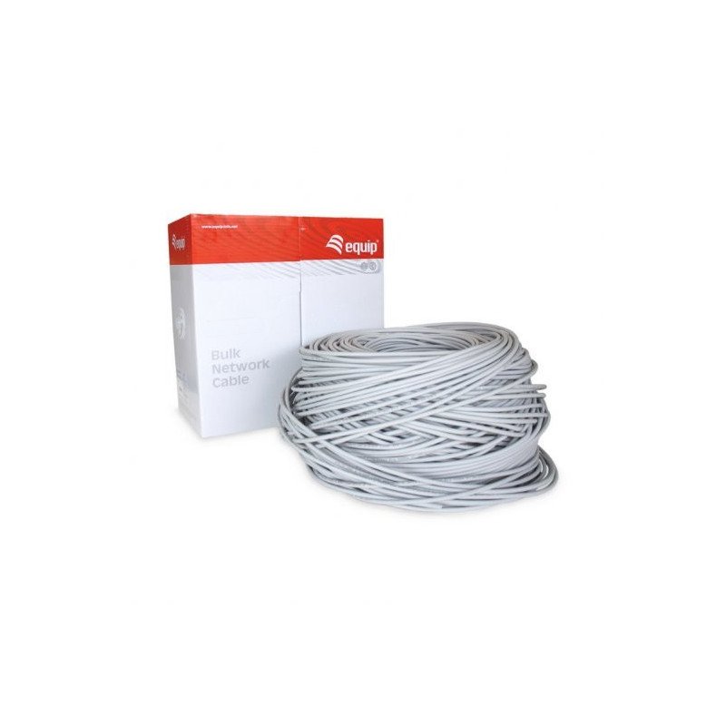 Bobina equip cat.6 u - utp rigido lsoh eco libre halogenos 305m