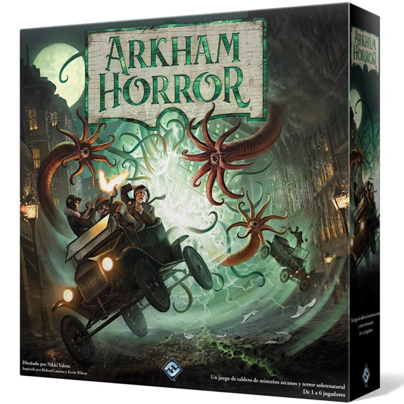 Juego de mesa asmodee arkham horror 3a edicion pegi 14