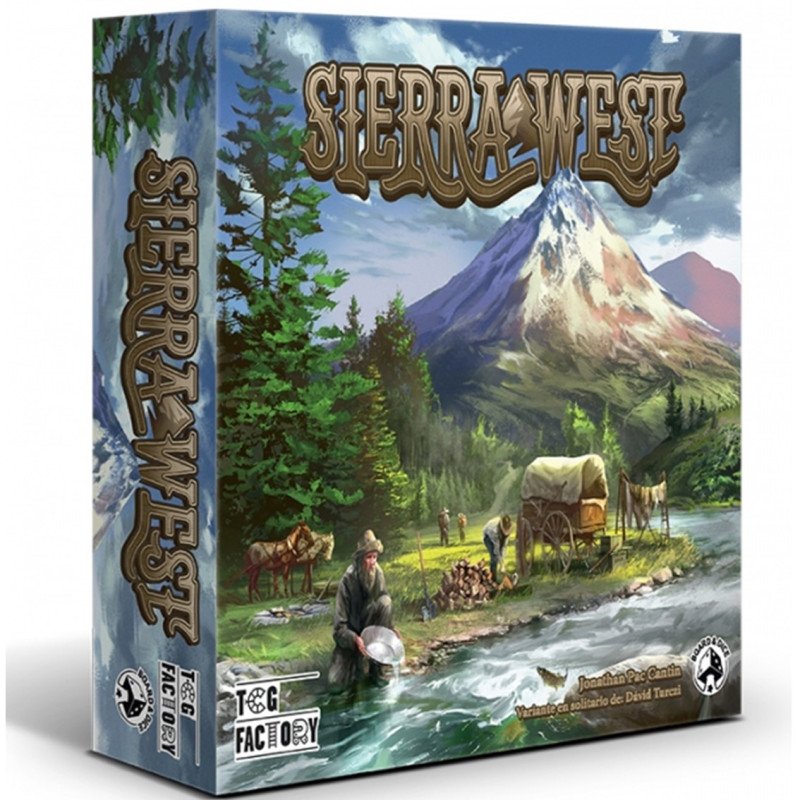 Juego de mesa sierra west en espanol