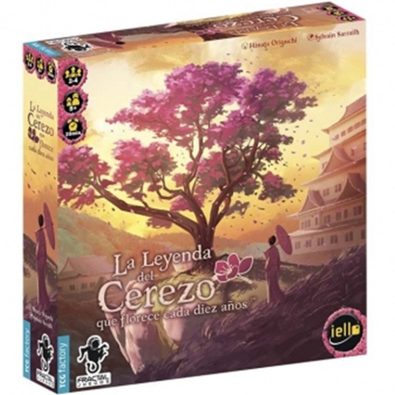 Juego de mesa la leyenda del cerezo que florece cada 10 anoz (cherry tree) en espanol