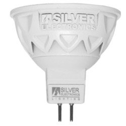 Bombilla led pro silver electronic dicroica 5w equiv. 60w - gu10 - 5000k - 38o - 470 lm - luz blanca - a+