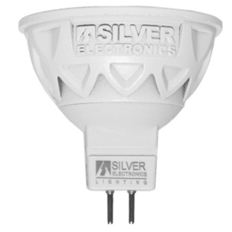 Bombilla led pro silver electronic dicroica 5w equiv. 60w - gu10 - 5000k - 38o - 470 lm - luz blanca - a+