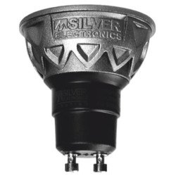 Bombilla led pro silver electronics dicroica 5w equiv. 60w - gu10 - 3000k - 38o - 470 lm - luz calida - a+