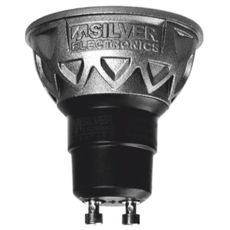 Bombilla led pro silver electronics dicroica 5w equiv. 60w - gu10 - 3000k - 38o - 470 lm - luz calida - a+
