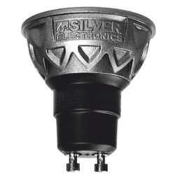 Bombilla led pro silver electronics dicroica 5w equiv. 60w - gu10 - 3000k - 38o - 470 lm - luz calida - a+