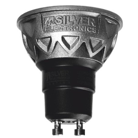 Bombilla led pro silver electronics dicroica 5w equiv. 60w - gu10 - 3000k - 38o - 470 lm - luz calida - a+