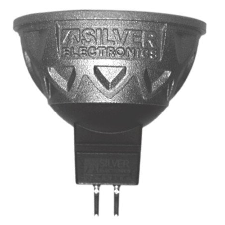 Bombilla led pro silver electronics dicroica 5w equiv. 60w - gu10 - 5000k - 38o - 470 lm - luz blanca - a+