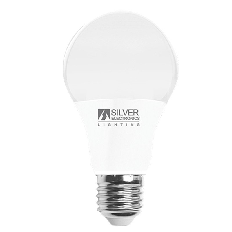 Bombilla led eco silver electronics estandar 10w equiv. 57w - e27 - 3000k - 836 lm - 220o - luz calida - a+