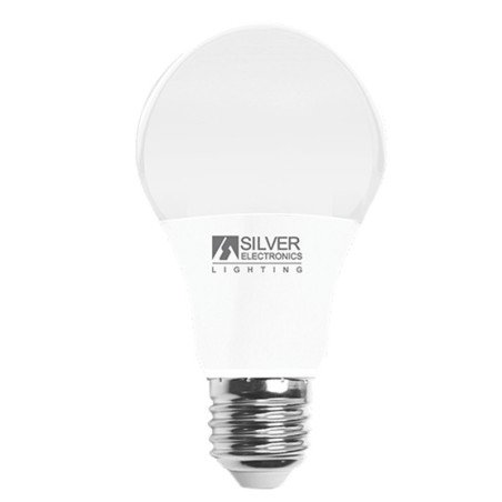 Bombilla led eco silver electronics estandar 10w equiv. 57w - e27 - 3000k - 836 lm - 220o - luz calida - a+