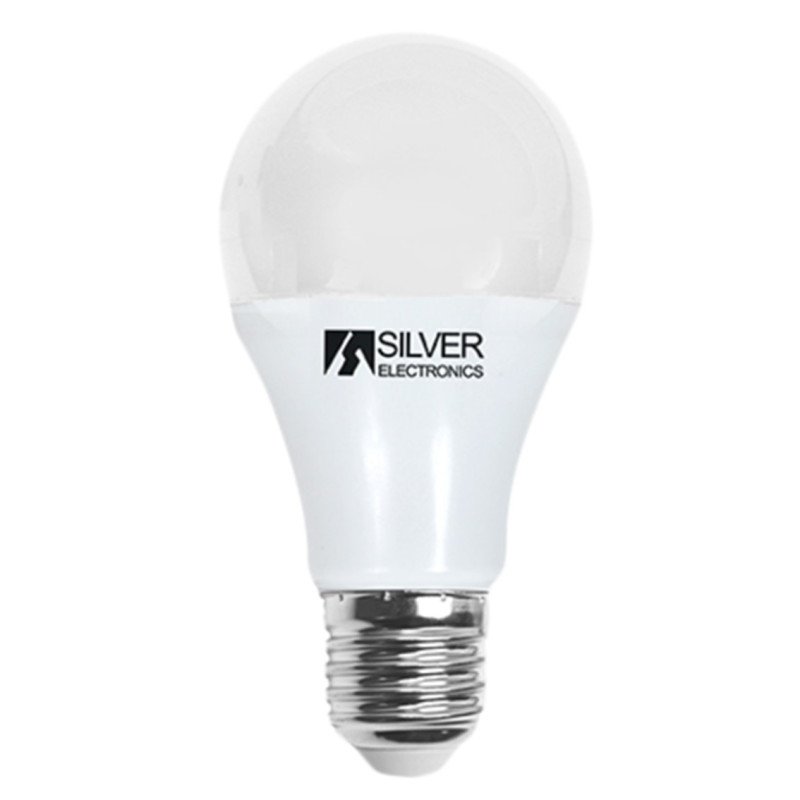 Bombilla led decorativa silver electronics estandar 7w equiv. 70w - e27 - 3000k - 670 lm - luz calida - a+