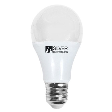 Bombilla led decorativa silver electronics estandar 7w equiv. 70w - e27 - 3000k - 670 lm - luz calida - a+