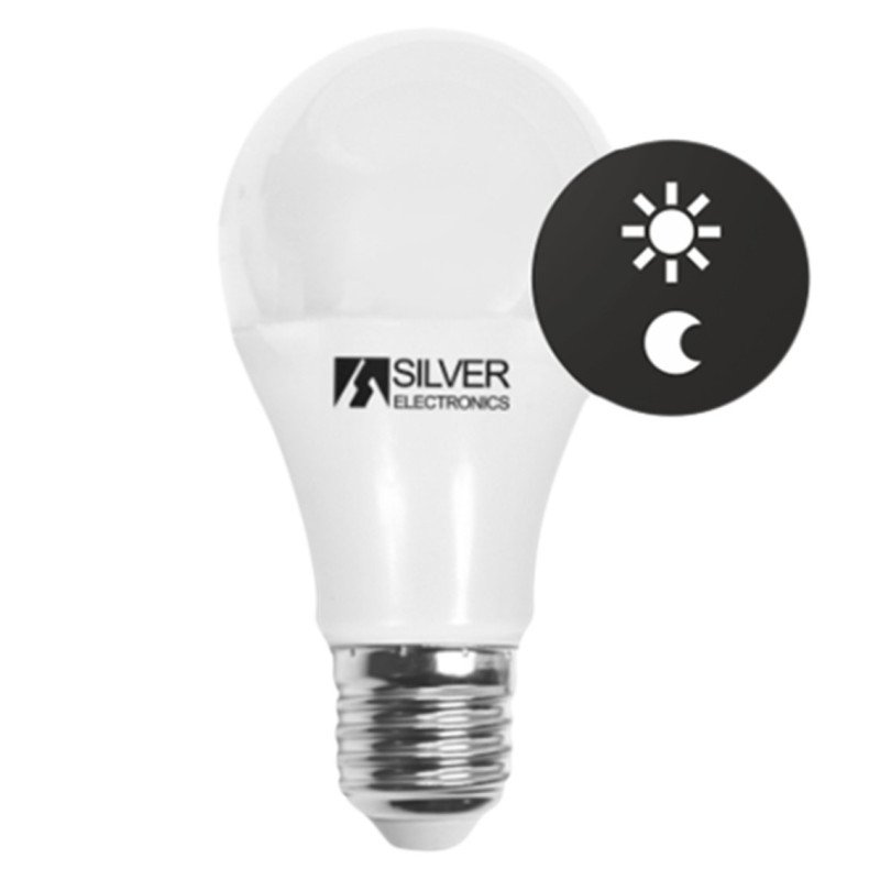 Bombilla led eco decorativa silver electronics estandar 10w equiv. 85w - e27 - 2700k - 820 lm - 180o - luz extra calida - a+