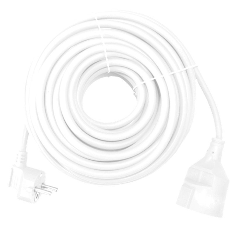 Cable prolongador de corriente silver electrics 10m - 3x 1.5mm - 250v - 16a - 3.500w -