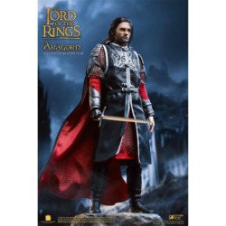 Figura star ace el senor de los anillos aragorn 2.0 version deluxe real master serie 22.5 cm