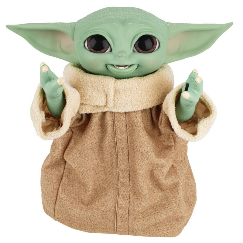 Figura animatronica hasbro el mandaloriano grogu