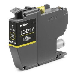 Cartucho tinta brother lc421y amarillo 200 paginas