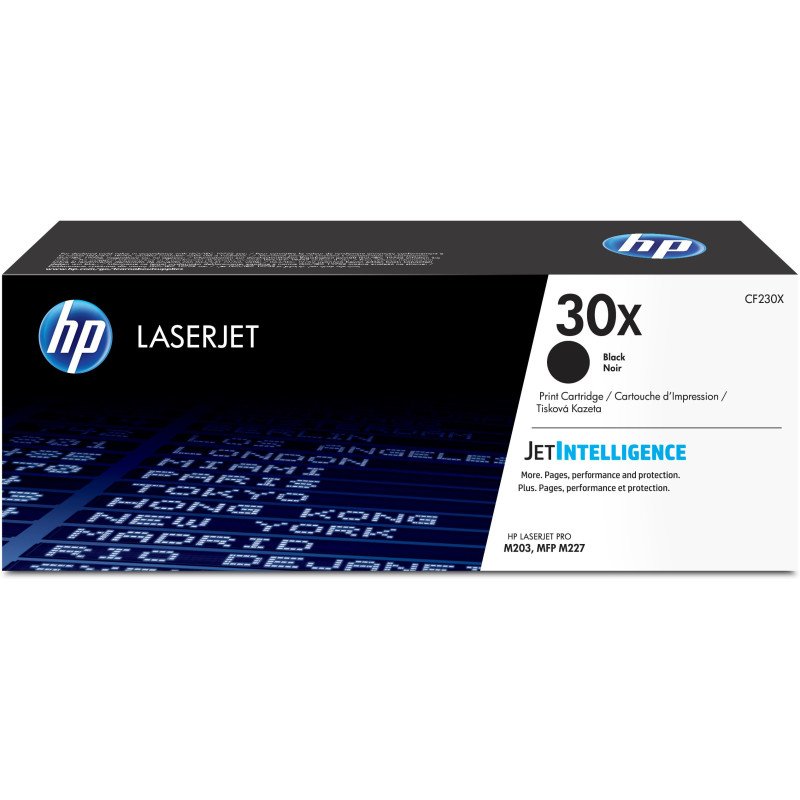 Toner hp 30x negro alta capacidad m203 - mfp m227