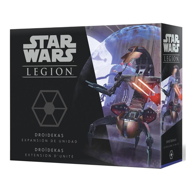 Juego de mesa star wars: legion: droidekas pegi 14