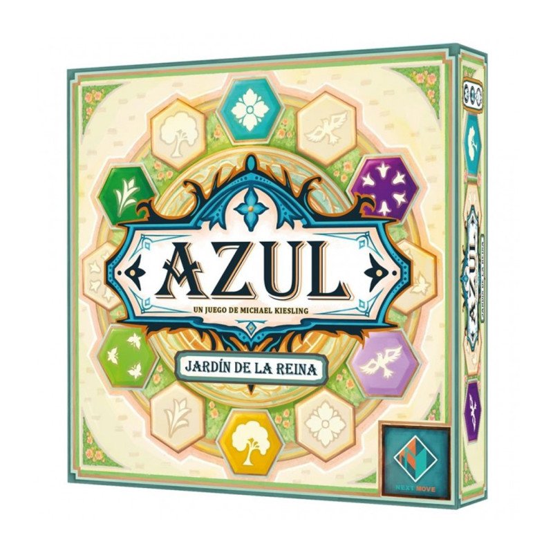 Juego de mesa azul jardin de la reina pegi 10