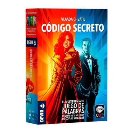 Juego de mesa devir codigo secreto pegi 8