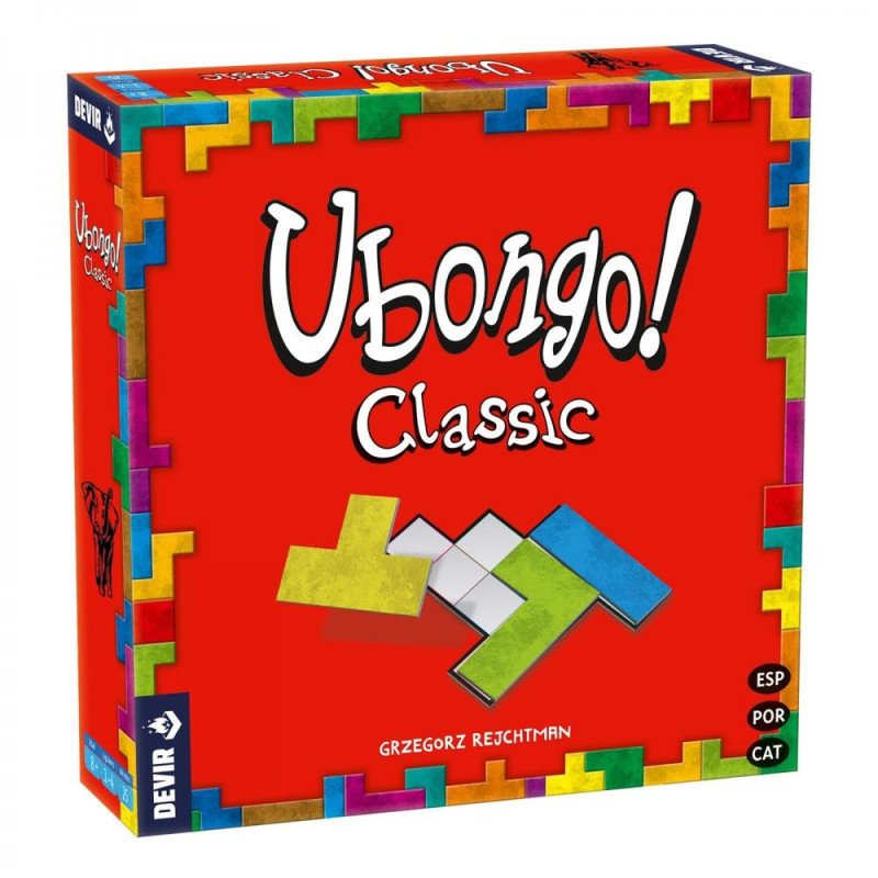 Juego de mesa devir ubongo version trilingue pegi 8