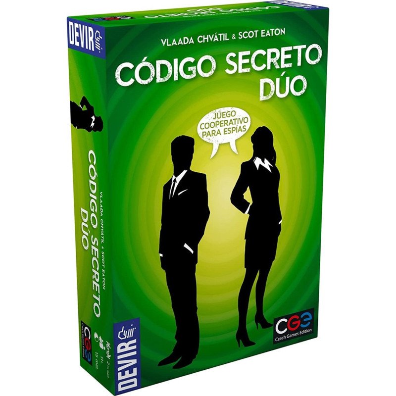Juego de mesa devir codigo secreto - duo pegi 11