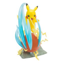 Figura pokemon 25 aniversario con iluminacion deluxe pikachu