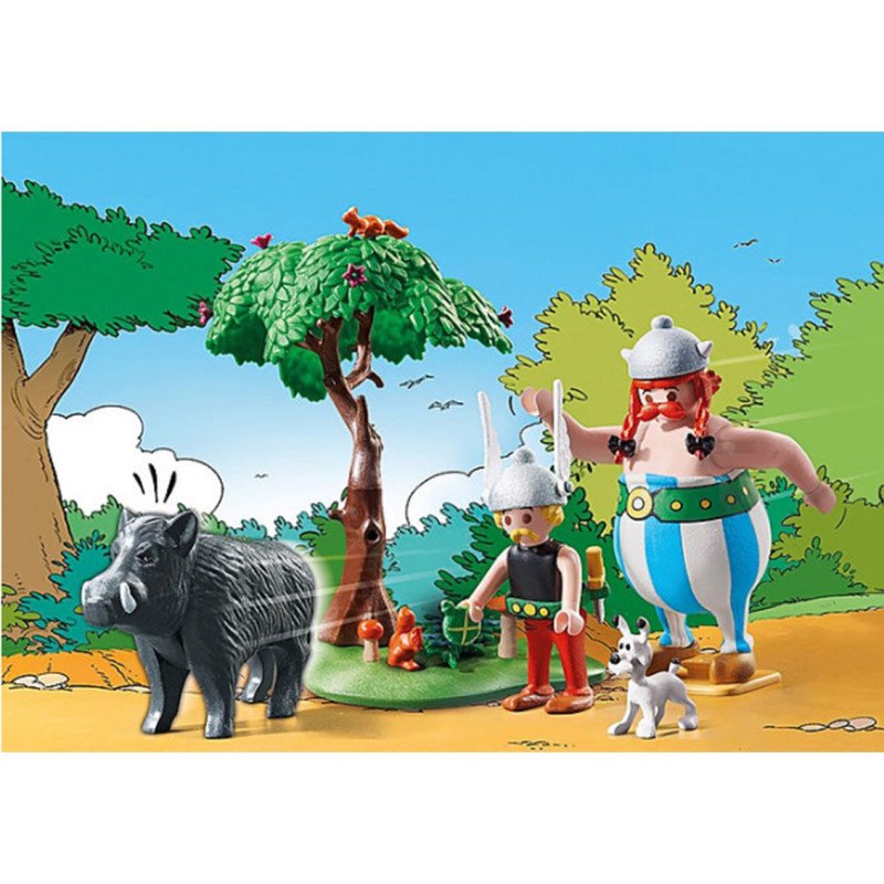 Playmobil asterix: la caza del jabali