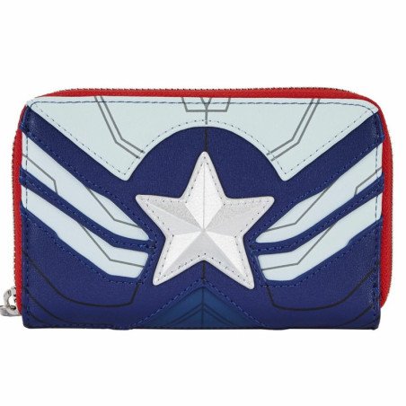 Cartera loungefly marvel falcon capitan america cosplay