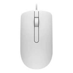 Mouse raton dell ms116 optico 2 botones 1000ppp usb blanco