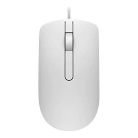 Mouse raton dell ms116 optico 2 botones 1000ppp usb blanco
