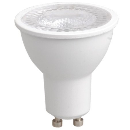 Bombilla led regulable silver electronics dicroica 8w equiv. 50w - gu10 - 5000k - 38o - 600 lm - luz blanca - a+ - acabado gris