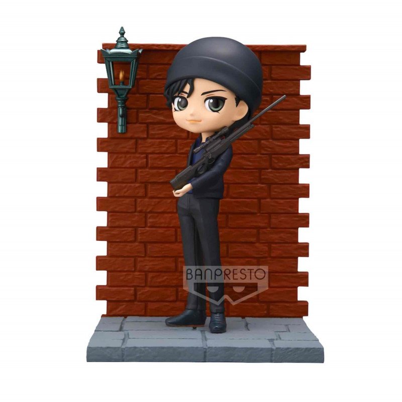 Figura banpresto q posket detective conan shuichi akai premium