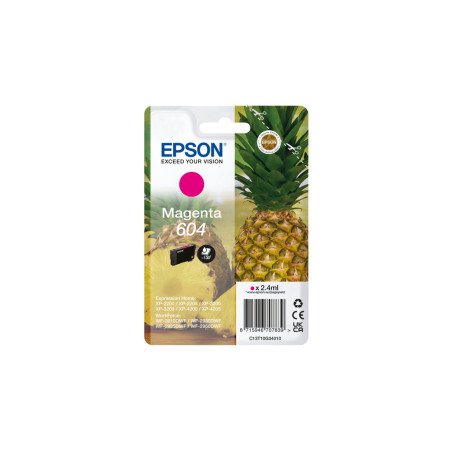 Cartucho epson 604 magenta c13t10g34010 xp2200 wf - 2910 pina