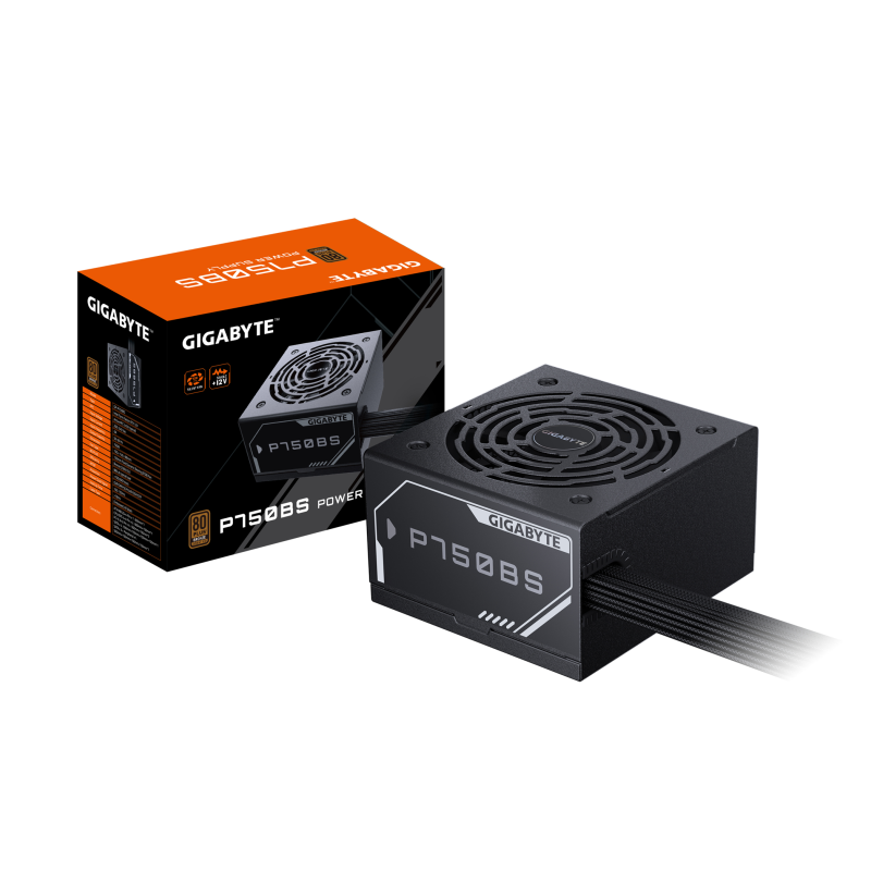 Fuente alimentacion atx 750w gigabyte 80 bronze gp - p750bs