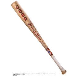 Replica the noble collection escuadron suicida bate de beisbol de harley quinn good night 80 cm