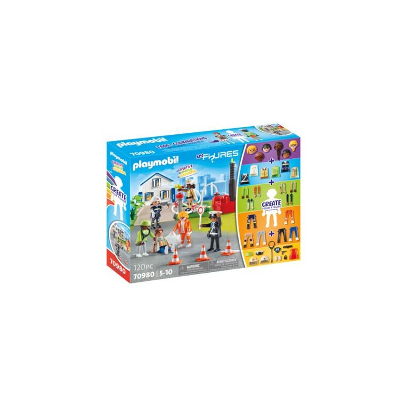 Playmobil my figures: mision de rescate