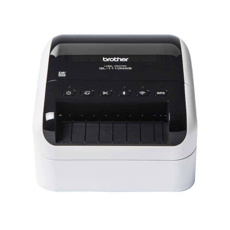 Impresora etiquetas brother ql - 1110nwbc 110mm - usb - red - wifi - bluetooth - cortador automatico