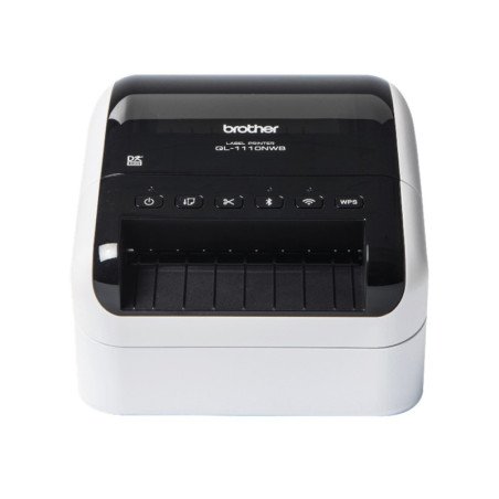 Impresora etiquetas brother ql - 1110nwbc 110mm - usb - red - wifi - bluetooth - cortador automatico