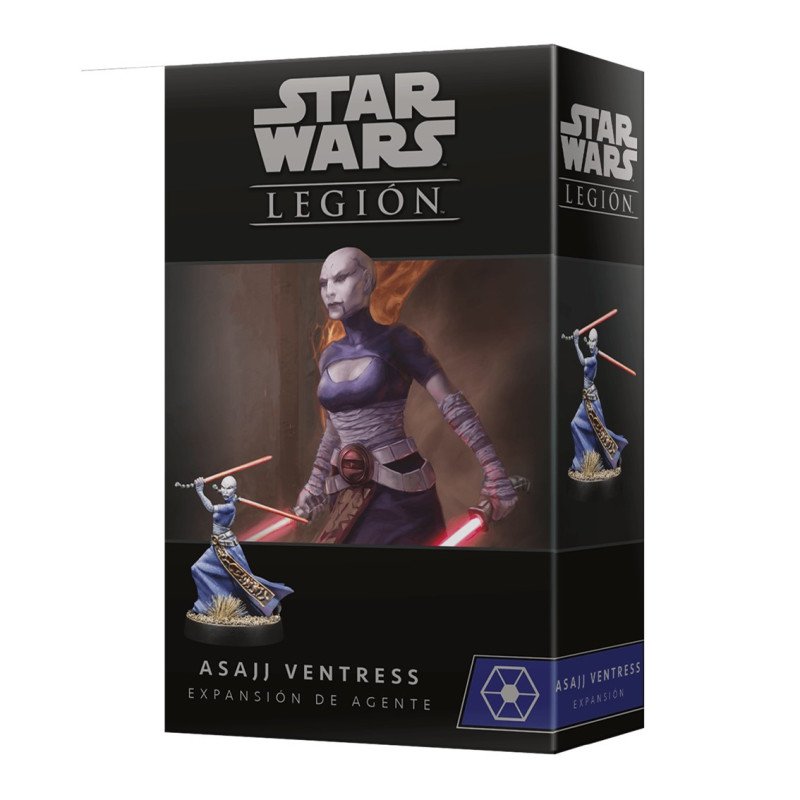 Juego de mesa star wars legion asajj ventress edad recomendada 14 anos