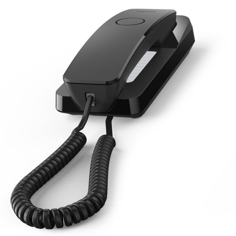 Telefono fijo gigaset desk 200 negro - cable