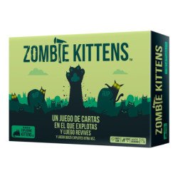 Juego de mesa exploding kittens zombie kittens edad recomendada 7 anos