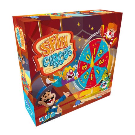 Juego de mesa spin circus edad recomendada 4 anos