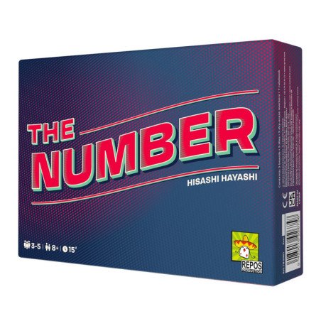 Juego de mesa the number edad recomendada 8 anos