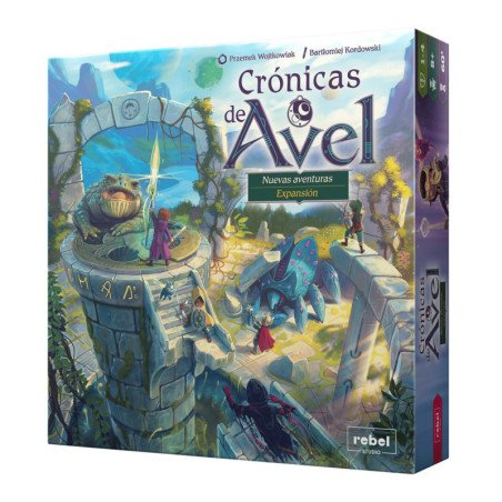 Juego de mesa cronicas de avel: nuevas aventuras edad recomendada 8 anos