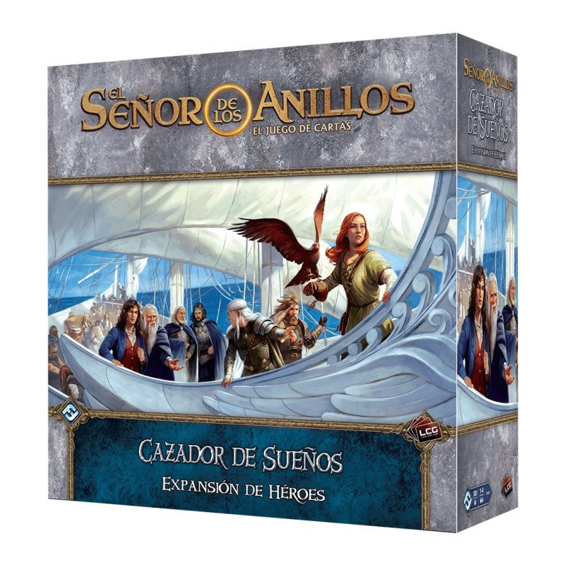 Juego de mesa el senor de los anillos juego de cartas expansion cazador de suenos expansion de heroes edad recomendada 14 anos