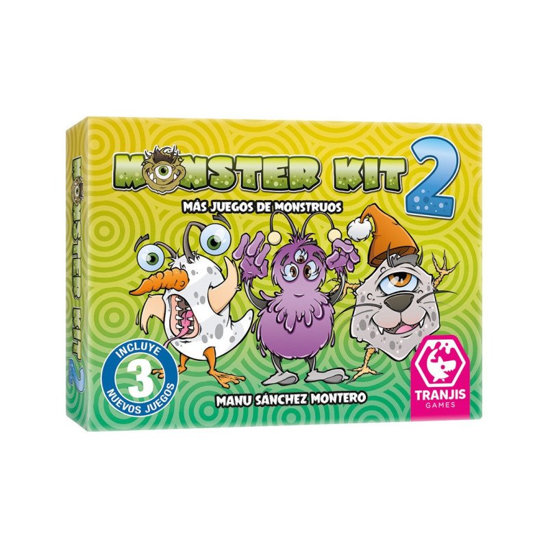 Juego de mesa monster kit 2 edad recomendada 3 anos
