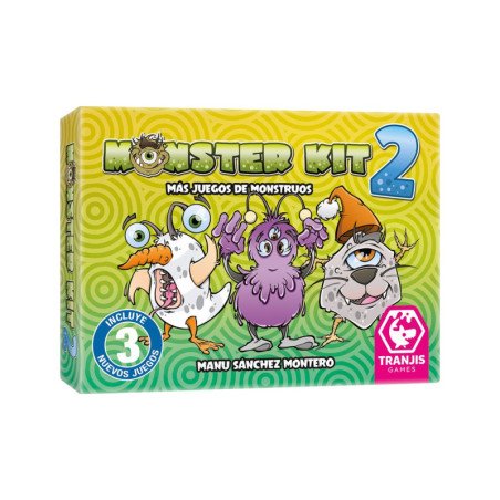 Juego de mesa monster kit 2 edad recomendada 3 anos