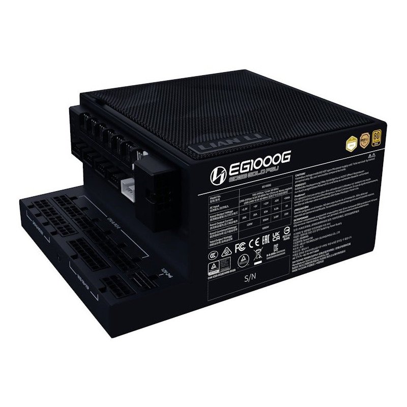 Fuente de alimentacion atx lian li edge gold 1000w black hub